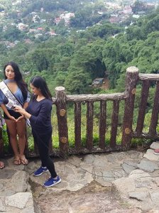Binibinis visit Mines View Park, Baguio
